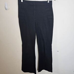 J. Crew Hayden Lockout Kick out Cropped Pants AJ883 Women's Black Size 4T